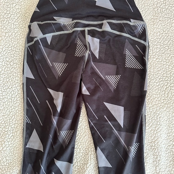 Jed North leggings black geometric pattern - Picture 2 of 4